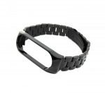 ⁦سوار معدني لساعات شومي باند 3 و 4 لون أسود⁩ - الصورة ⁦6⁩