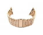 Bracelet Stainless with crystals 38mm For Apple Watch Rose Gold Color