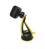 Mobile holder Auto Close For car installed in the glass or the dashboard for easy and safe talking and driving - JS-038 - Yellow - Image 5