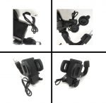 Mobile Holder With charging for Motorcycles 360 degree For All mobile - Image 2