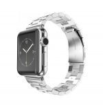 ⁦سوار ستانلس ستيل 38 مم لساعة ابل واتش لون فضي⁩ - الصورة ⁦2⁩