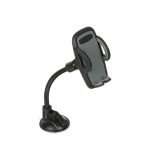 Mobile holder 360 Degree installed in the glass or the dashboard or air conditioning slot for easy and safe talking and driving - B27S - Gray - Image 9