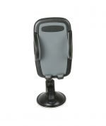 Mobile holder 360 Degree installed in the glass or the dashboard or air conditioning slot for easy and safe talking and driving - B27S - Gray - Image 7