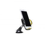 Mobile holder 360 Degree installed in the glass or the dashboard for easy and safe talking and driving - B27 - Green - Image 4