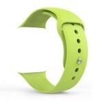 Bracelet silicone 38mm For Apple Watch Green Color