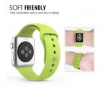 Bracelet silicone 38mm For Apple Watch Green Color - Image 2