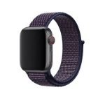 Bracelet Nylon 38mm For Apple Watch indigo Color - Image 3