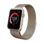 ⁦سوار مغناطيسي ستانلس ستيل 38 مم لساعة ابل واتش لون نحاسي⁩ - الصورة ⁦5⁩