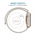 ⁦سوار مغناطيسي ستانلس ستيل 38 مم لساعة ابل واتش لون نحاسي⁩ - الصورة ⁦2⁩