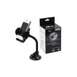 Mobile holder 360-degree installed in the glass or the dashboard for easy and safe talking and driving