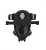 Mobile holder Auto Close installed in the glass or the dashboard or air conditioning slot for easy and safe talking and driving - B29 -Gray - Image 3