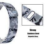 Magnetic Bracelet Stainless Steel 38mm For Apple Watch Army Color - Image 6