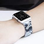 Magnetic Bracelet Stainless Steel 38mm For Apple Watch Army Color - Image 3