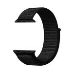 Bracelet Nylon 42mm For Apple Watch Reflector black Color