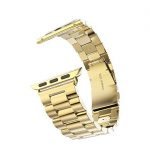 ⁦سوار ستانلس ستيل 38 مم لساعة ابل واتش لون ذهبي⁩ - الصورة ⁦4⁩