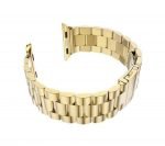 ⁦سوار ستانلس ستيل 38 مم لساعة ابل واتش لون ذهبي⁩ - الصورة ⁦3⁩