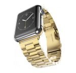 ⁦سوار ستانلس ستيل 38 مم لساعة ابل واتش لون ذهبي⁩ - الصورة ⁦2⁩