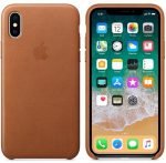 Apple Cover Protect For iPhone X , leather , Brown,MQTA2ZM/A