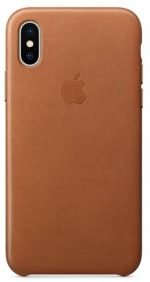Apple Cover Protect For iPhone X , leather , Brown,MQTA2ZM/A - Image 3