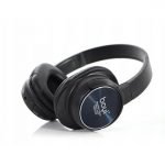 Boyi Wireless Bluetooth Headset - Foldable Compatible with mobile and computer Black