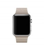 Bracelet Magnetic Leather 42mm For Apple Watch Gray Color - Image 5