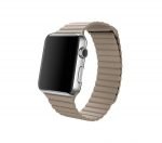 Bracelet Magnetic Leather 38mm For Apple Watch Gray Color - Image 3