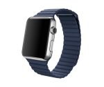 Bracelet Magnetic Leather 38mm For Apple Watch Blue Color - Image 4