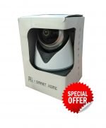 Camera 360 Degree With Mic And Speaker Wireless & Cable - Night Vision - SD Card & USB Slot -Zoom Monitor for Baby - 1080P (The Product Packaging Is Only Damaged And The Product Is In Good Condition)