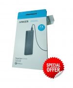 Anker Power Bank 20100mAh Power Core Plus Quick Charge 3.0 Technology Black Color (The Product Packaging Is Only Damaged And The Product Is In Good Condition)