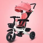 Children's trolley 3 in 1 folding lightweight children's tricycle 3-wheel baby stroller bicycle for kids bicycles three-wheeled