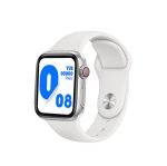 G63L Smart Watch with Body Temperature-oxygen level-heart rate-Blood pressure-Massages & Calls Compatible with Android and iOS Silver Color