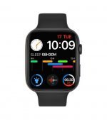 FR99 Pluse Smart Watch 44MM-SERIES 6 - Full Touch Screen, All watch Buttons Work with 2 Fabric & Silicone Straps, Support Arabic language, compatible  Android & IOS, Black Color - Image 6