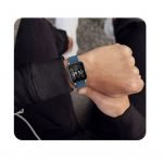 MT28 Smart Watch with Body Temperature-Oxygen level-Measures heart rate-Blood pressure - Calls & Messages Compatible with Android and iOS Blue Color - Image 2