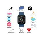 MT28 Smart Watch with Body Temperature-Oxygen level-Measures heart rate-Blood pressure - Calls & Messages Compatible with Android and iOS Blue Color - Image 4