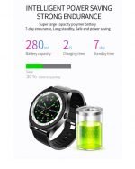 M10s Smart Watch with Body Temperature-oxygen level-heart rate-Blood pressure-Massages & Calls Compatible with Android and iOS Black Color - Image 3