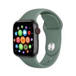 ساعة ذكية T500 شاشة كاملة تعمل باللمس - رسائل ومكالمات - متوافق مع نظامي Android و iOS لون أخضر