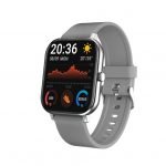 GTS Smart Watch with oxygen level-heart rate-Blood pressure-Massages & Calls Compatible with Android and iOS Silver Color