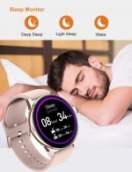 S8 Smart Watch Touch Screen Compatible with Android and iOS - Gold - Image 2