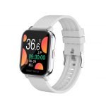 MT28 Smart Watch with Body Temperature-Oxygen level-Measures heart rate-Blood pressure - Calls & Messages Compatible with Android and iOS White Color