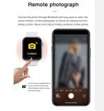 D28 Smart Watch Touch Screen Compatible with Android and iOS - Silver - Image 5