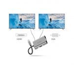 WiWU A20VH 2 in 1 Type-C to VGA & HDMI for MacBook - Image 3