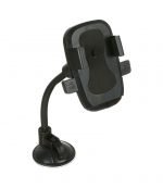Mobile holder Flexible Auto Close For car compatible with all Mobile - ZS-09 - Black - Image 4