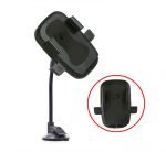 Mobile holder Flexible Auto Close For car compatible with all Mobile - ZS-09 - Black - Image 2