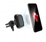Car Magnet holder installed on the air conditioning slot compatible with all Mobile - ZS-92 - Black