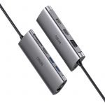 WiWU A11312H USB-C Hub 11 in 1 Multiport Adapter - Gray - Image 7