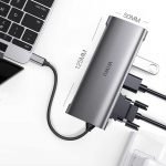 WiWU A11312H USB-C Hub 11 in 1 Multiport Adapter - Gray - Image 5
