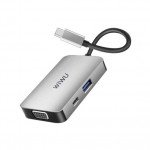 WiWU A513HVP 5 in 1 USB-C Hub for MacBook