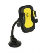 Mobile holder Flexible Auto Close For car compatible with all Mobile - ZS-09 - Yellow - Image 2