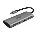WiWU A731HP 7 in 1 USB-C Hub for MacBook