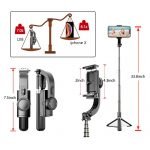 Gimbal L08 Stabilizer Selfie Stick & Tripod for Smartphone - Image 8